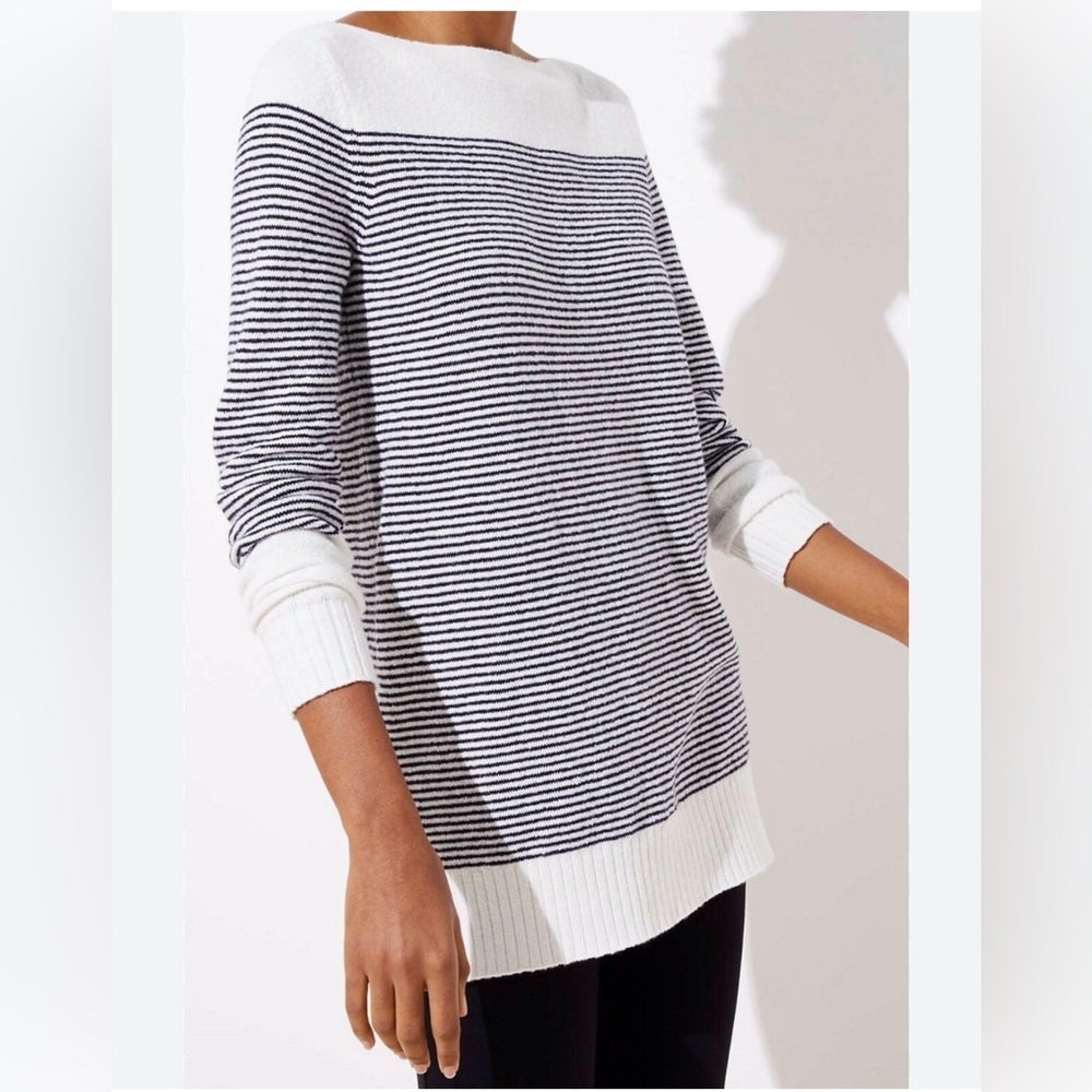 LOFT Ivory Knit Top